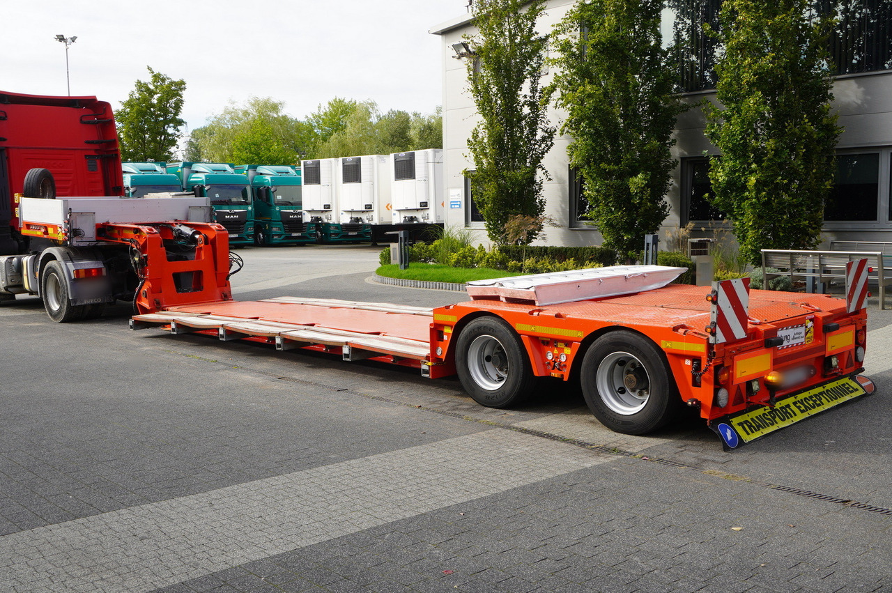 KÄSSBOHRER LB2 TIEF-BETT low loader semi-trailer / 16.5 m / Extendable semi-trailer / steered axles / 2 units - Niska poluprikolica za prevoz: slika 4 KÄSSBOHRER LB2 TIEF-BETT low loader semi-trailer / 16.5 m / Extendable semi-trailer / steered axles / 2 units - Niska poluprikolica za prevoz: slika 4