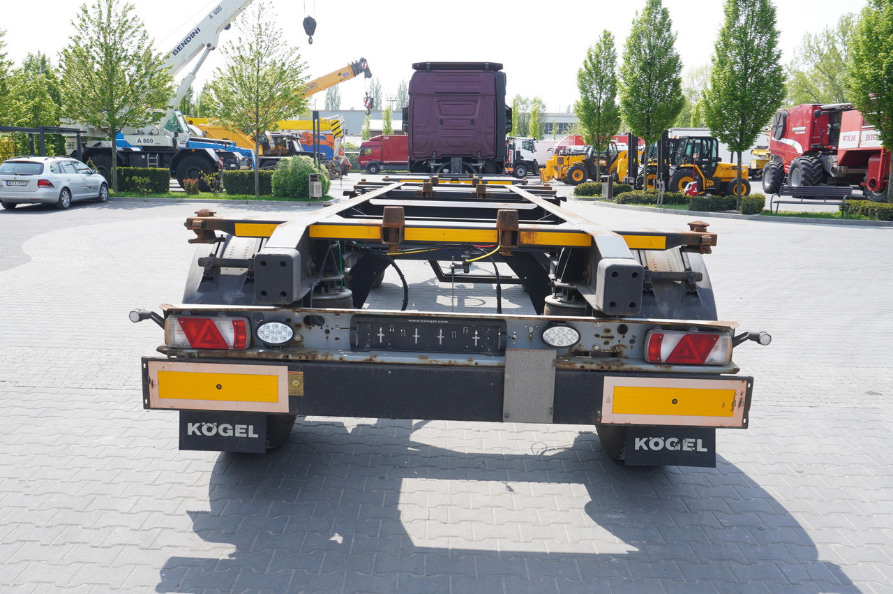 KOGEL AWE 18, two-axle, BDF, 7.5m chassis , air suspension, SAF axles - Prikolica sa golom šasijom: slika 5 KOGEL AWE 18, two-axle, BDF, 7.5m chassis , air suspension, SAF axles - Prikolica sa golom šasijom: slika 5