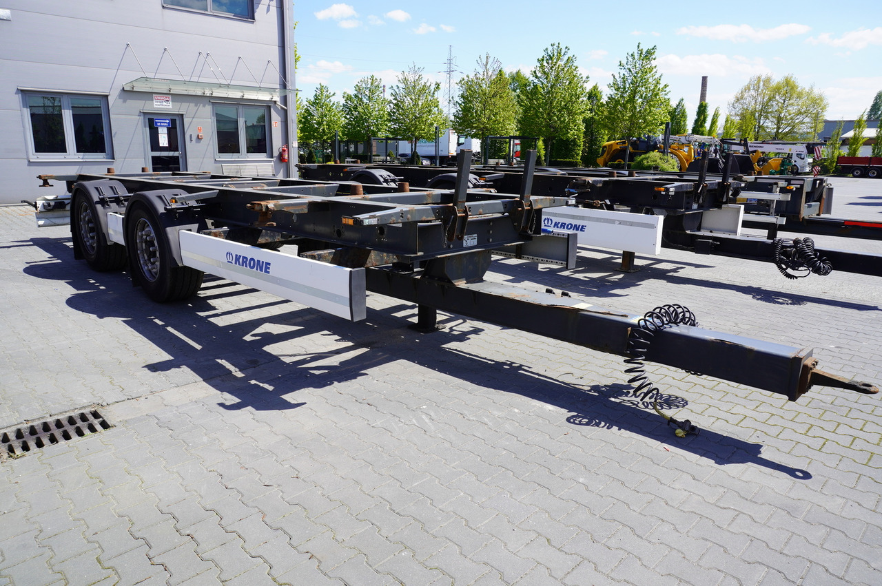 KRONE BDF / 18 t - Prikolica sa golom šasijom: slika 1 KRONE BDF / 18 t - Prikolica sa golom šasijom: slika 1