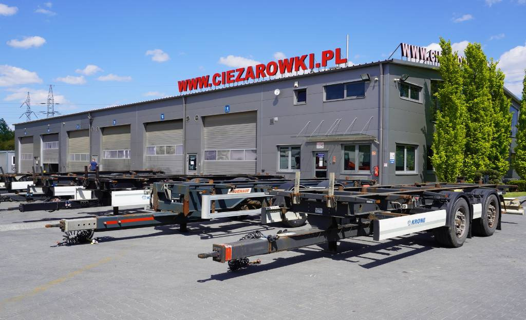 KRONE Trailer Krone BDF / 18 t - Prikolica za prevoz kontejnera/ Prikolica sa promenjivim sandukom: slika 1 KRONE Trailer Krone BDF / 18 t - Prikolica za prevoz kontejnera/ Prikolica sa promenjivim sandukom: slika 1