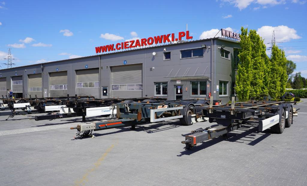 KRONE Trailer Krone BDF / 18 t - Prikolica za prevoz kontejnera/ Prikolica sa promenjivim sandukom: slika 2 KRONE Trailer Krone BDF / 18 t - Prikolica za prevoz kontejnera/ Prikolica sa promenjivim sandukom: slika 2