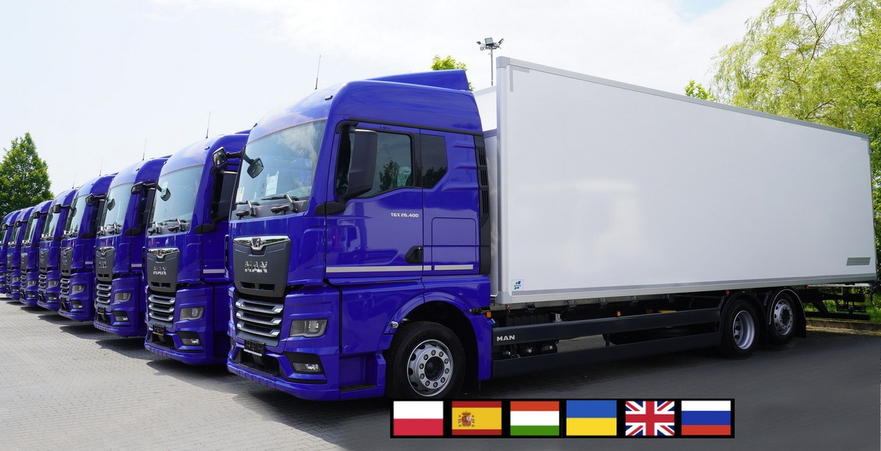 MAN New MAN TGX 26.400 / NEW IGLOOCAR refrigerator 23 pallets / 6×2 / 2024 / 10 units - Hladnjača: slika 1 MAN New MAN TGX 26.400 / NEW IGLOOCAR refrigerator 23 pallets / 6×2 / 2024 / 10 units - Hladnjača: slika 1