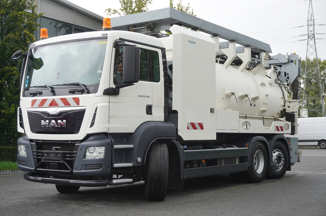 MAN TGS 26.360 E6 / RIVARD sewage cleaner 18 m3 / 90 tho. km / steering axle / 2 units - Vakuumska cisterna: slika 2 MAN TGS 26.360 E6 / RIVARD sewage cleaner 18 m3 / 90 tho. km / steering axle / 2 units - Vakuumska cisterna: slika 2