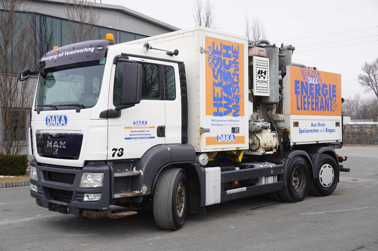 MAN TGS 26.360 / Holzmann Fahrzeugbau HBS 28/120.00 kitchen waste vehicle / Euro 5 - Kamion za smeće: slika 1 MAN TGS 26.360 / Holzmann Fahrzeugbau HBS 28/120.00 kitchen waste vehicle / Euro 5 - Kamion za smeće: slika 1