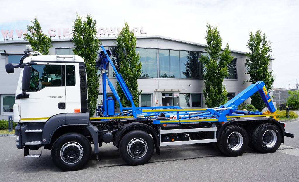 MAN TGS 35.400 8×4 HYVA LIFT 32.56 SE hooklift - Kamion sa hidrauličnom kukom: slika 2 MAN TGS 35.400 8×4 HYVA LIFT 32.56 SE hooklift - Kamion sa hidrauličnom kukom: slika 2