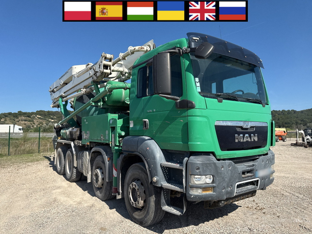 MAN TGS 35.480 8x4 Concrete Mixer Pump truck / Putzmeister M24-3 / 1600 MTH! - Auto pumpa za beton: slika 1 MAN TGS 35.480 8x4 Concrete Mixer Pump truck / Putzmeister M24-3 / 1600 MTH! - Auto pumpa za beton: slika 1