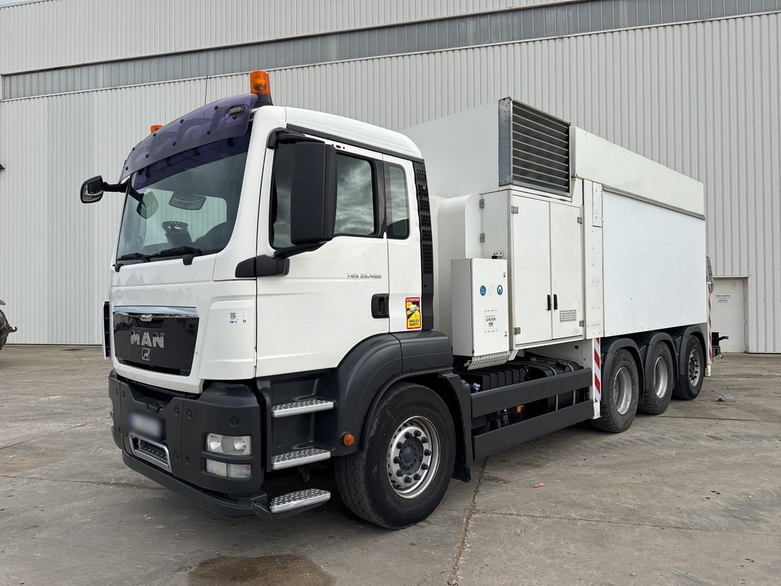 MAN TGS 35.480 8x4 / MTS 4A14T 36.000V vacuum truck / 10 m3 - Vakuumska cisterna: slika 2 MAN TGS 35.480 8x4 / MTS 4A14T 36.000V vacuum truck / 10 m3 - Vakuumska cisterna: slika 2