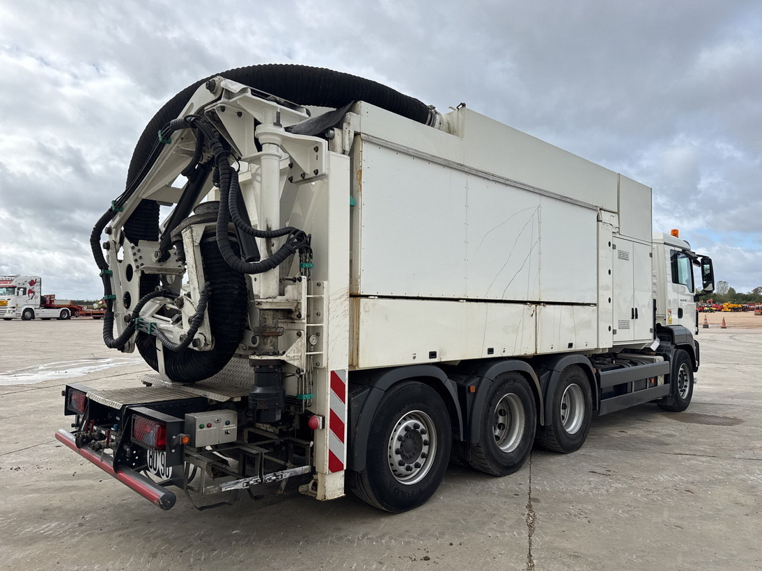 MAN TGS 35.480 8x4 / MTS 4A14T 36.000V vacuum truck / 10 m3 - Vakuumska cisterna: slika 4 MAN TGS 35.480 8x4 / MTS 4A14T 36.000V vacuum truck / 10 m3 - Vakuumska cisterna: slika 4