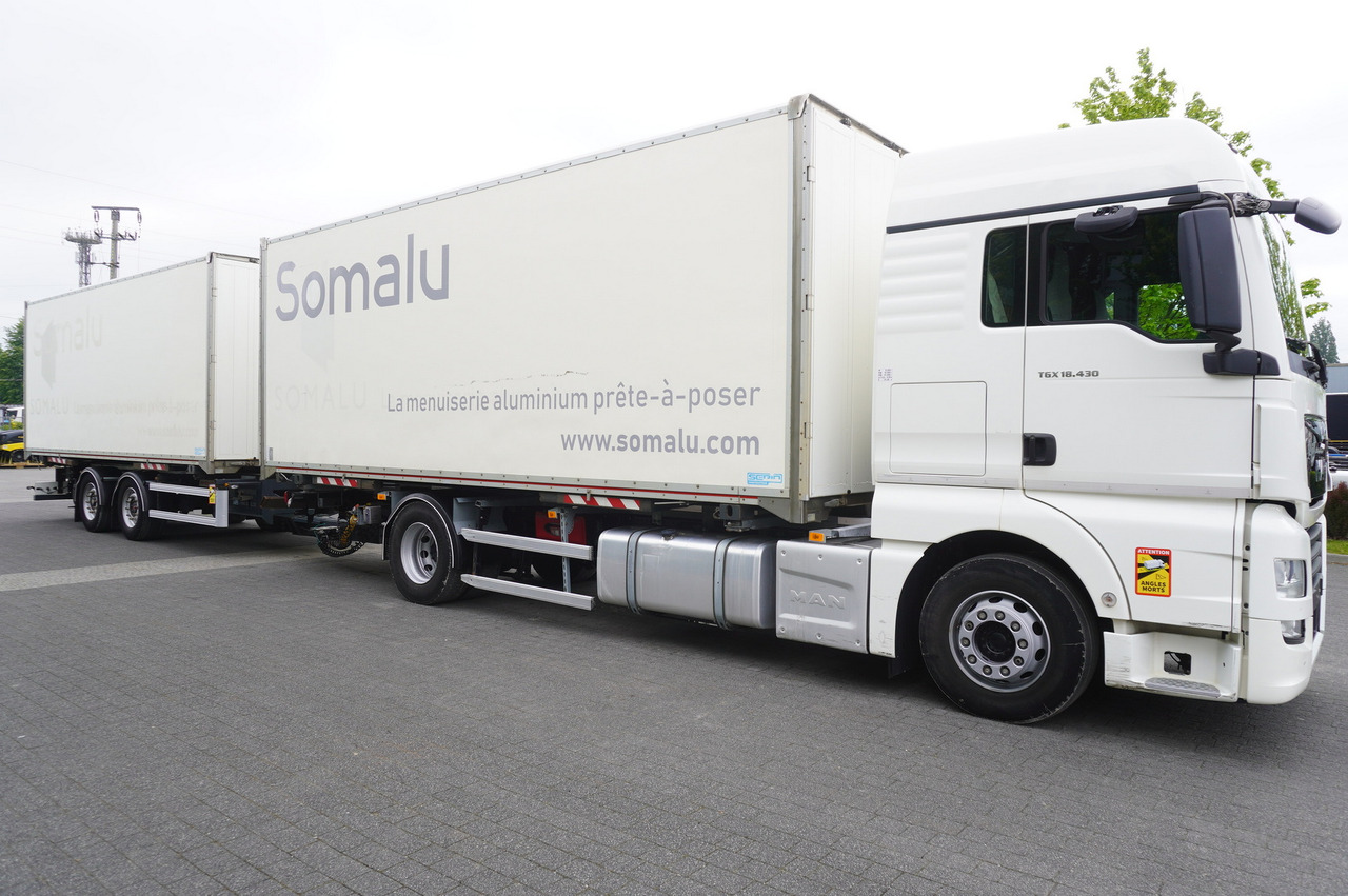 MAN TGX 18.430 / 18 EPAL box / Fruehauf 18 EPAL box trailer / 2021 - Kamion sa zatvorenim sandukom: slika 4 MAN TGX 18.430 / 18 EPAL box / Fruehauf 18 EPAL box trailer / 2021 - Kamion sa zatvorenim sandukom: slika 4