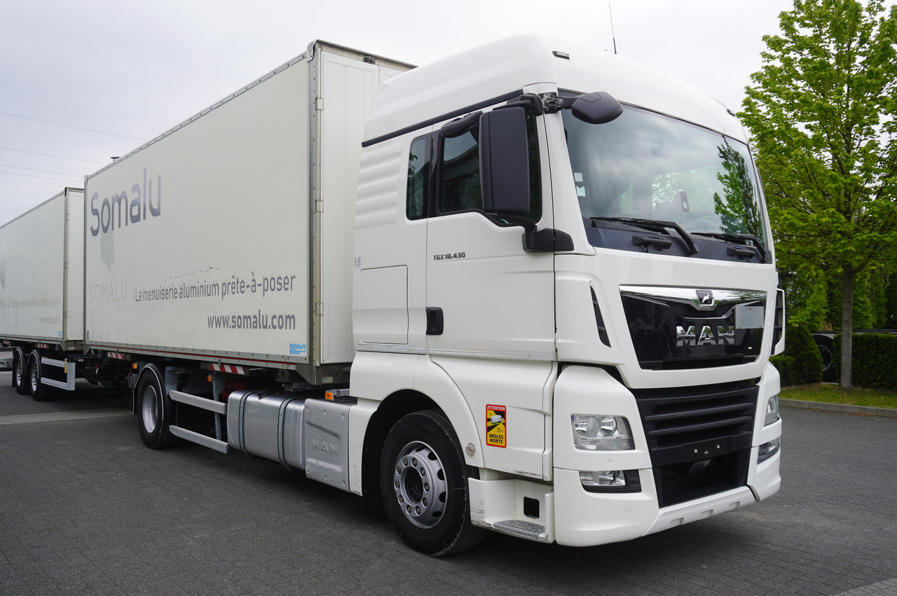 MAN TGX 18.430 / 18 EPAL box / Fruehauf 18 EPAL box trailer / 2021 - Kamion sa zatvorenim sandukom: slika 5 MAN TGX 18.430 / 18 EPAL box / Fruehauf 18 EPAL box trailer / 2021 - Kamion sa zatvorenim sandukom: slika 5