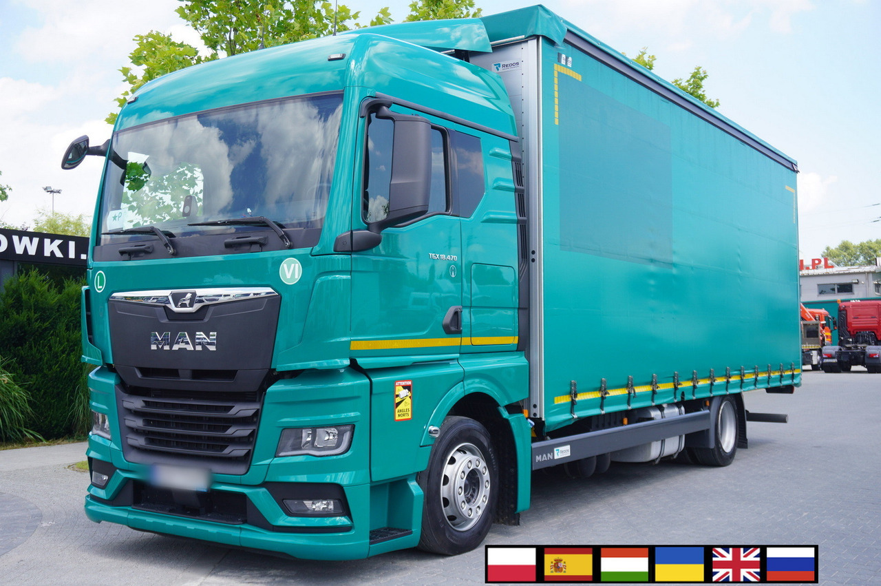 MAN TGX 18.470 / 2022 / Curtainsider 19 EPAL / Retarder / 15 units - Kamion sa ceradom: slika 1 MAN TGX 18.470 / 2022 / Curtainsider 19 EPAL / Retarder / 15 units - Kamion sa ceradom: slika 1