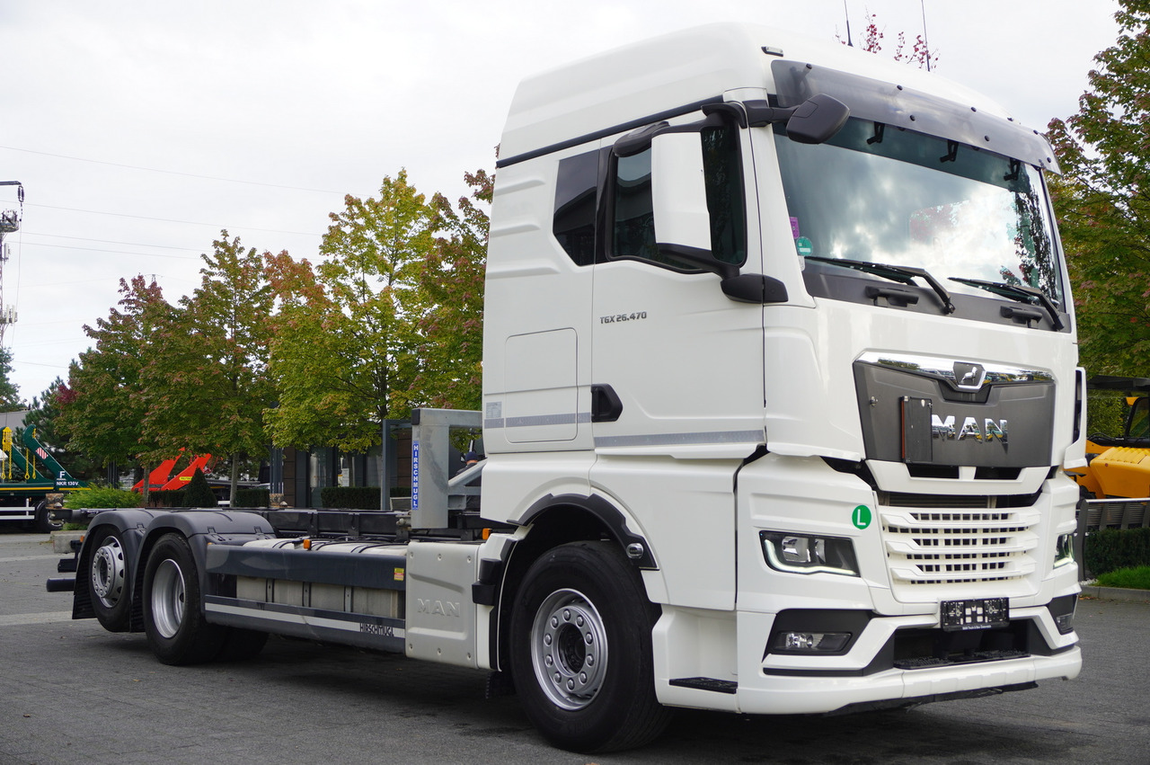 MAN TGX 26.470 6x2 COINTAINERKIPPER HYVA HIRMSCHLING / 200 tho. km! - Istovarivač: slika 4 MAN TGX 26.470 6x2 COINTAINERKIPPER HYVA HIRMSCHLING / 200 tho. km! - Istovarivač: slika 4