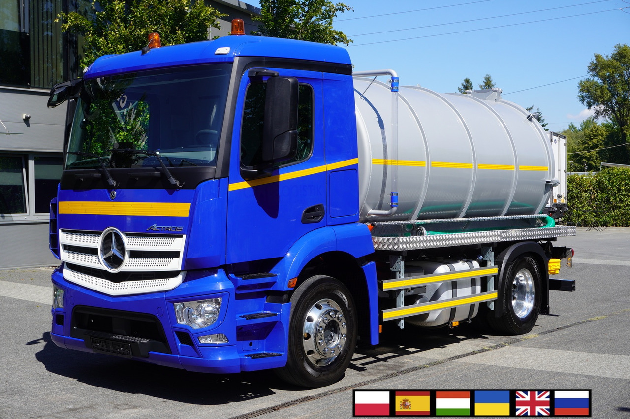 MERCEDES-BENZ Actros 18.35 LS / Body NEW septic tank (08/2025) 11000 l / 280000 kilometers! - Cisterna za osoku: slika 1 MERCEDES-BENZ Actros 18.35 LS / Body NEW septic tank (08/2025) 11000 l / 280000 kilometers! - Cisterna za osoku: slika 1