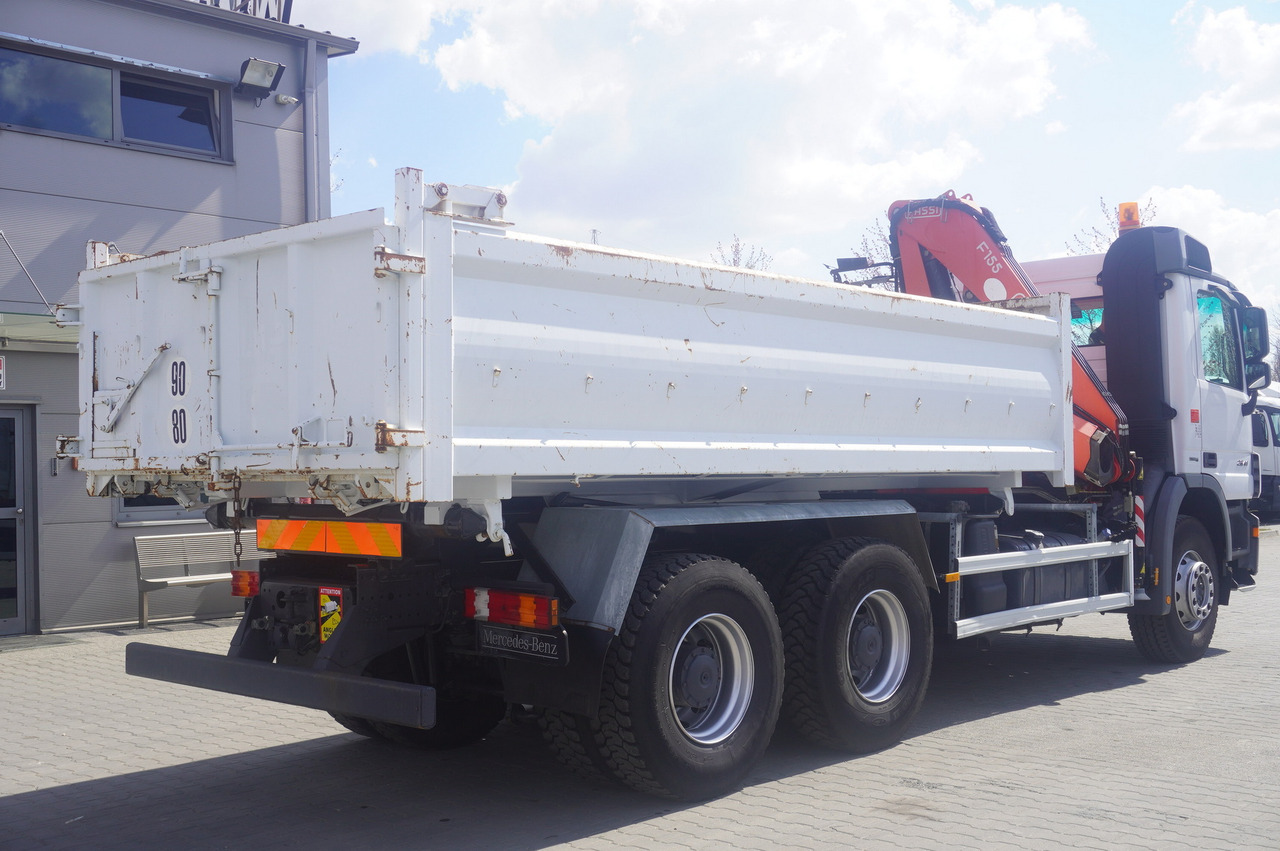 Autodizalica MERCEDES-BENZ Actros 2641 6×4 E5 / Crane / Dumper / 110000 km!: slika 12