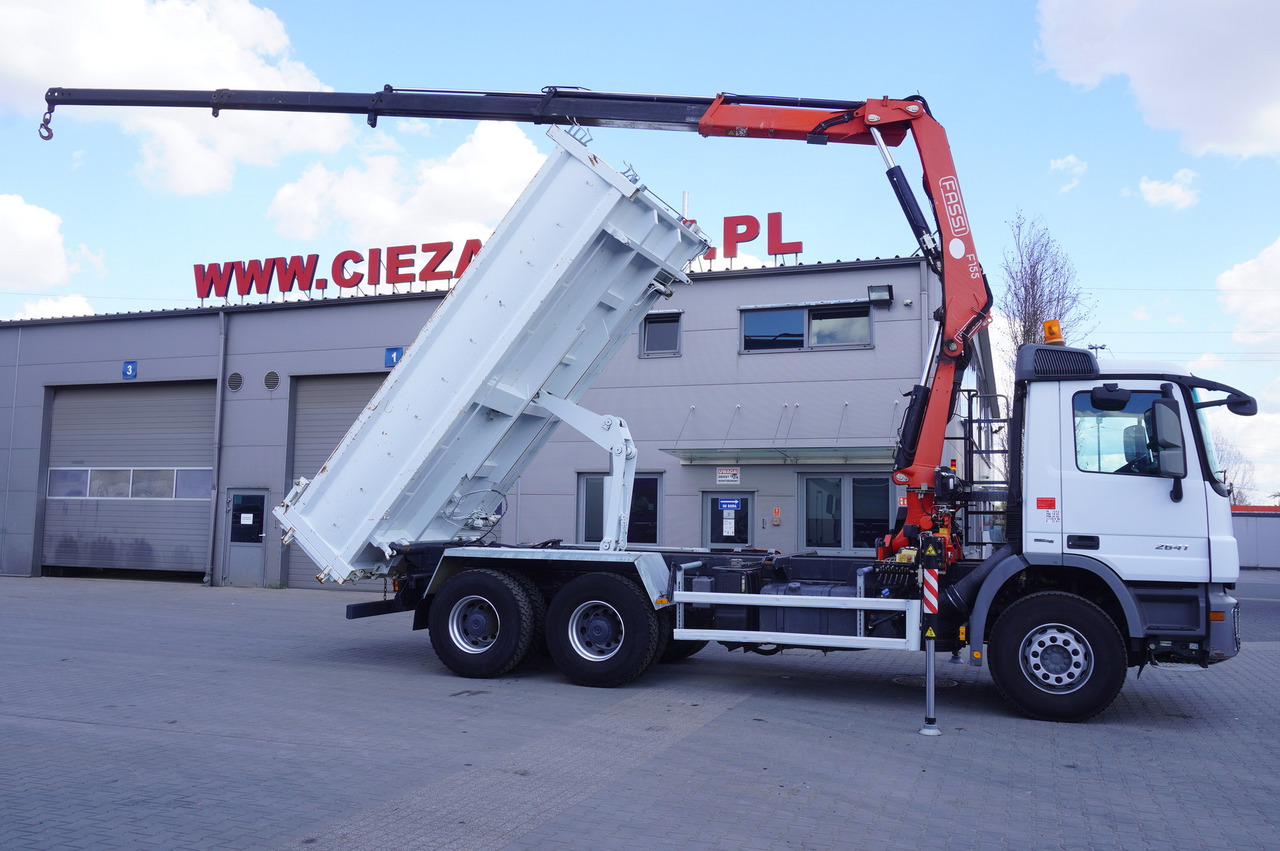 MERCEDES-BENZ Actros 2641 6×4 E5 / Crane / Dumper / 110000 km - Kamion sa dizalicom, Kamion sa dizalicom: slika 3 MERCEDES-BENZ Actros 2641 6×4 E5 / Crane / Dumper / 110000 km - Kamion sa dizalicom, Kamion sa dizalicom: slika 3