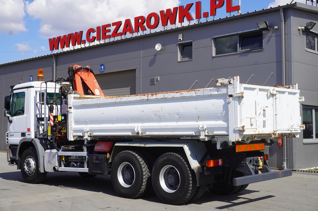 Autodizalica MERCEDES-BENZ Actros 2641 6×4 E5 / Crane / Dumper / 110000 km!: slika 9