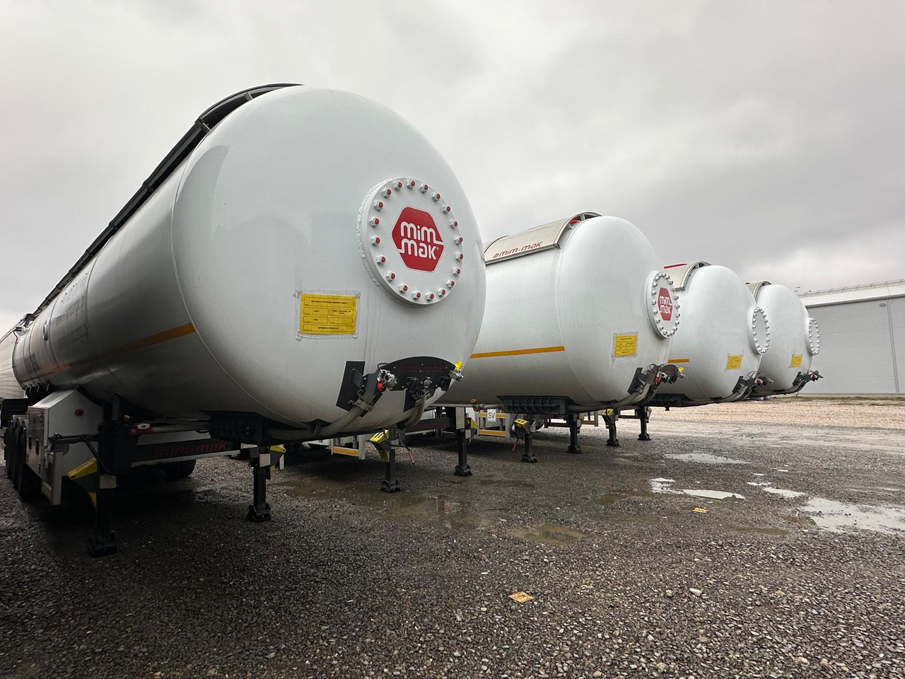MIMMAK Gas tank semi-trailer MM312 / 2024 / 4 units - Poluprikolica cisterna: slika 3 MIMMAK Gas tank semi-trailer MM312 / 2024 / 4 units - Poluprikolica cisterna: slika 3