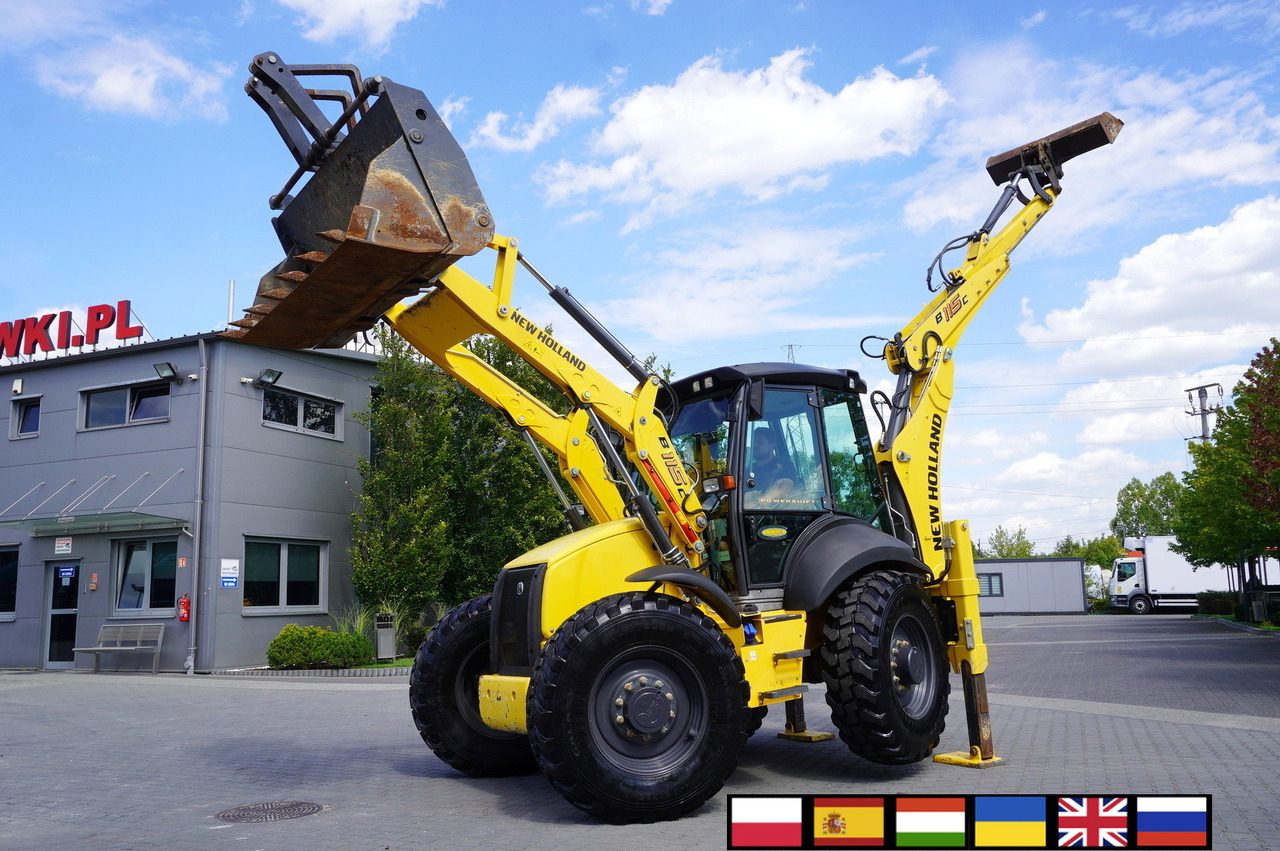 NEW HOLLAND B 115 C backhoe loader / 1000 MTH ! / 2021 - Bager utovarivač: slika 1 NEW HOLLAND B 115 C backhoe loader / 1000 MTH ! / 2021 - Bager utovarivač: slika 1