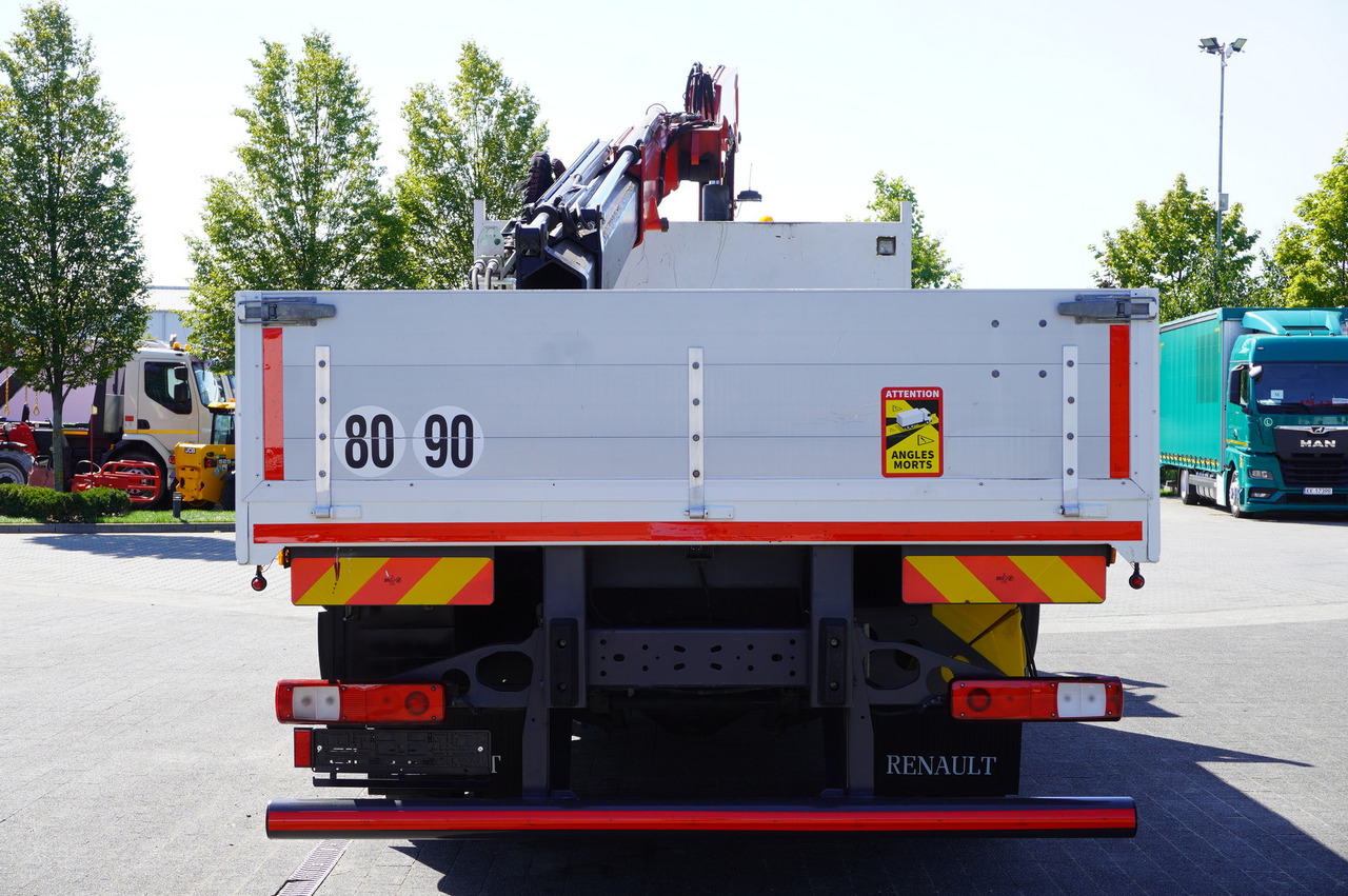 RENAULT C280 DTI 8 / FASSI crane 5.6 T / range 8 m / Flatbed 15 EPAL - Kamion sa dizalicom: slika 3 RENAULT C280 DTI 8 / FASSI crane 5.6 T / range 8 m / Flatbed 15 EPAL - Kamion sa dizalicom: slika 3
