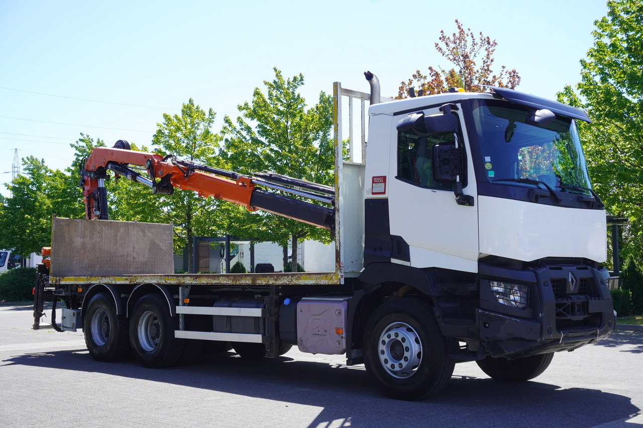 RENAULT C380 Comfort 6x4 / Atlas 6.1 T crane / range 12.3 m - Kamion sa tovarnim sandukom, Kamion sa dizalicom: slika 5 RENAULT C380 Comfort 6x4 / Atlas 6.1 T crane / range 12.3 m - Kamion sa tovarnim sandukom, Kamion sa dizalicom: slika 5