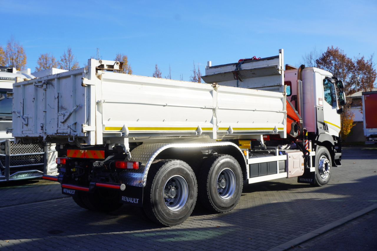 RENAULT C380 E6 6×4 / HDS Fassi F135 2700 MTH / Range 8 m / 5.6 t lifting capacity / 3-side tipper / Bortmatic - Kamion sa dizalicom: slika 4 RENAULT C380 E6 6×4 / HDS Fassi F135 2700 MTH / Range 8 m / 5.6 t lifting capacity / 3-side tipper / Bortmatic - Kamion sa dizalicom: slika 4