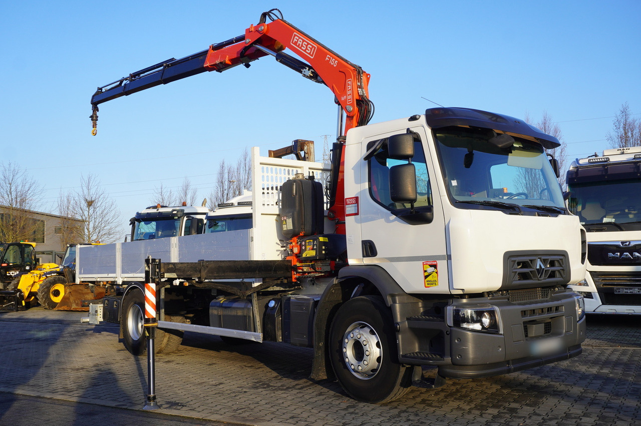RENAULT RENAULT C320 P 4x2 / FASSI crane 6 T / 140 MTH!!! / range 10 m / Flatbed 15 EPAL / 52 tho. km!!! - Kamion sa tovarnim sandukom, Kamion sa dizalicom: slika 1 RENAULT RENAULT C320 P 4x2 / FASSI crane 6 T / 140 MTH!!! / range 10 m / Flatbed 15 EPAL / 52 tho. km!!! - Kamion sa tovarnim sandukom, Kamion sa dizalicom: slika 1