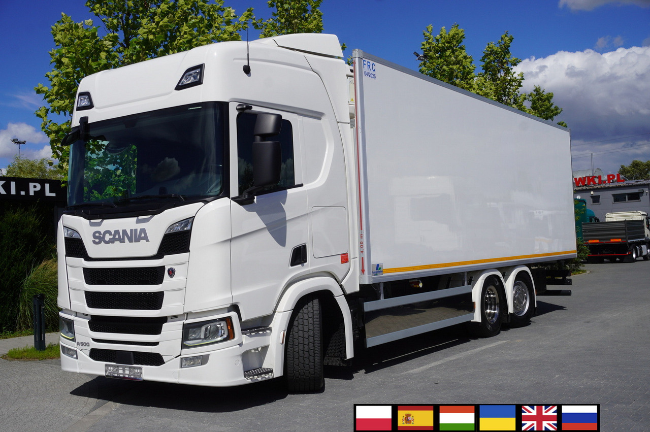 SCANIA R500 / Lecapitaine refrigerator 20 EPAL / Carrier Supra 950 / Steered 3rd axle - Hladnjača: slika 1 SCANIA R500 / Lecapitaine refrigerator 20 EPAL / Carrier Supra 950 / Steered 3rd axle - Hladnjača: slika 1