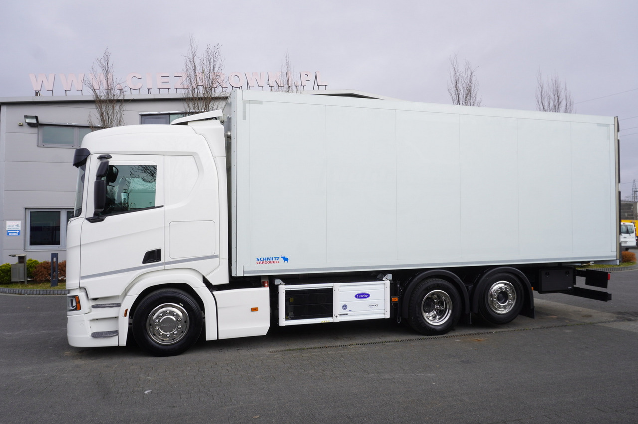 SCANIA R500 / Schmitz meat hook refrigerator / Carrier Supra 950U / 3rd steered axle - Hladnjača: slika 2 SCANIA R500 / Schmitz meat hook refrigerator / Carrier Supra 950U / 3rd steered axle - Hladnjača: slika 2