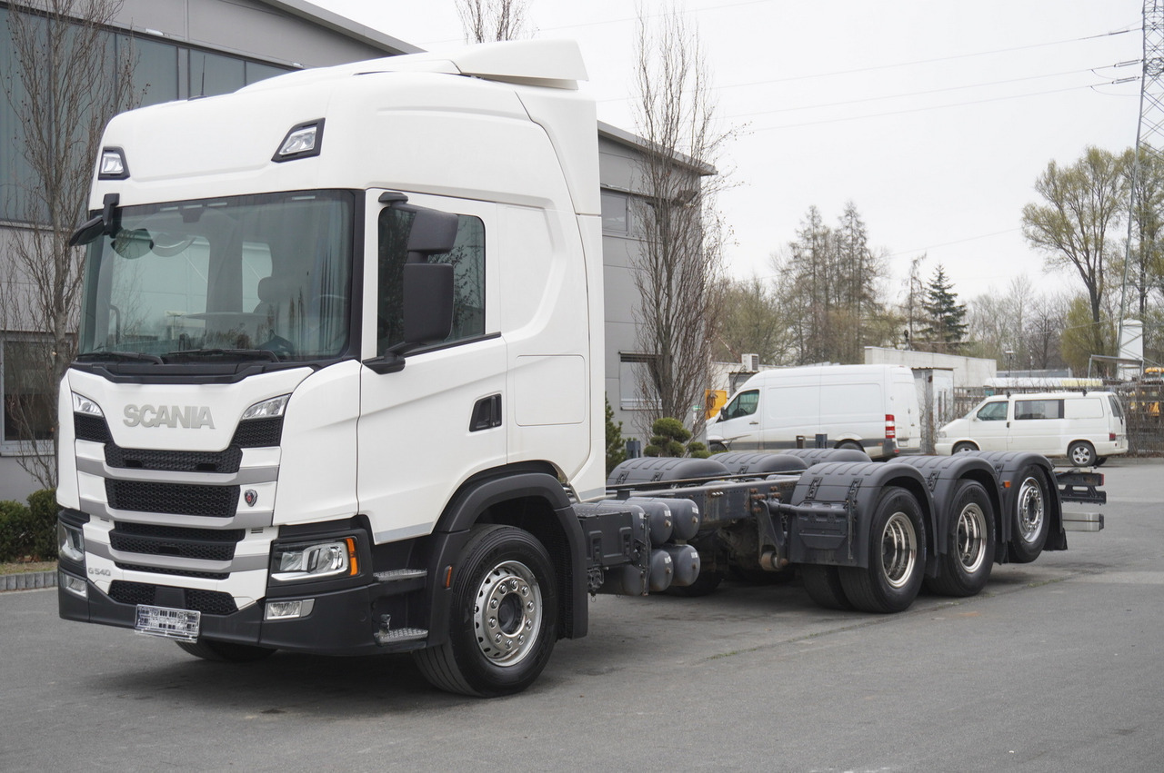 Scania G540 8x4 / Chassis 8.7 m / Steered axle / 2021 - Kamion sa golom šasijom i zatvorenom kabinom: slika 2 Scania G540 8x4 / Chassis 8.7 m / Steered axle / 2021 - Kamion sa golom šasijom i zatvorenom kabinom: slika 2