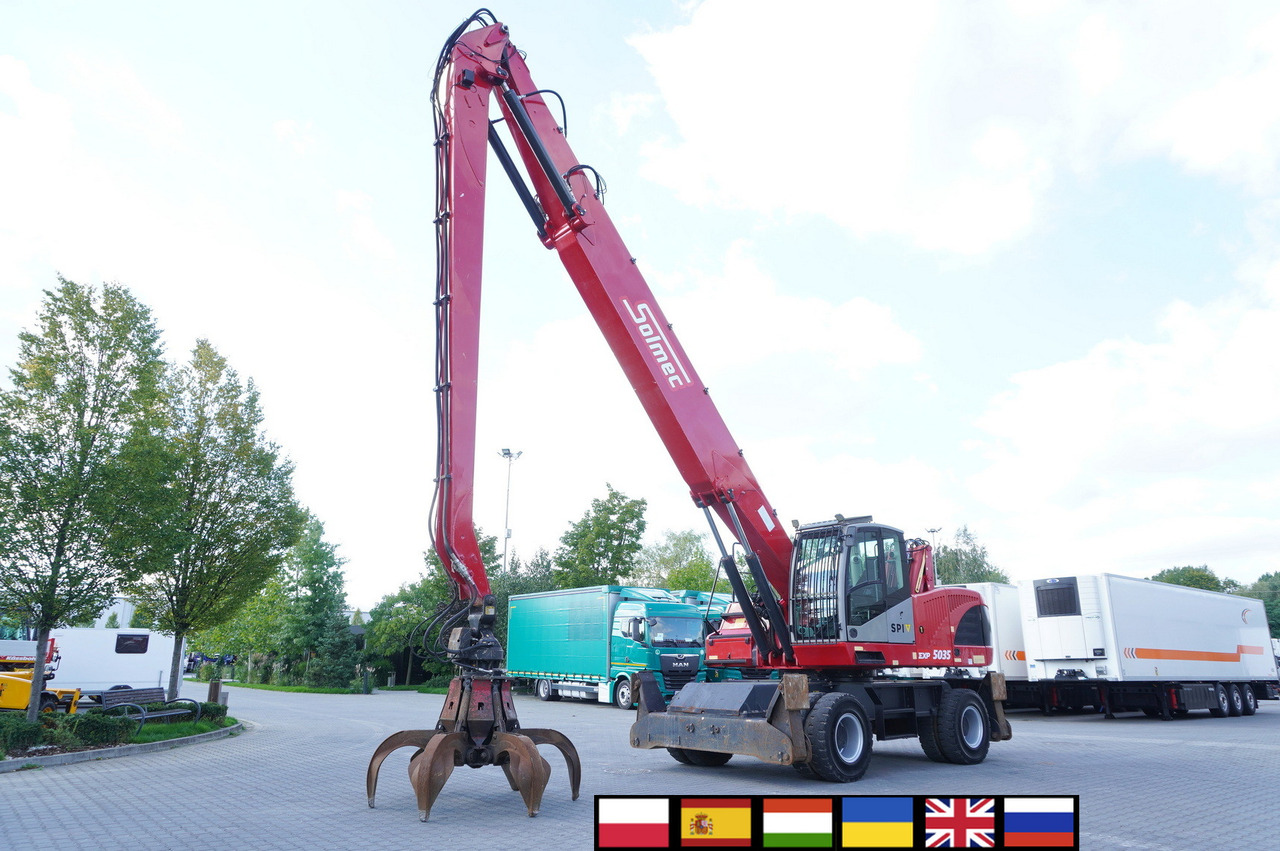 Solmec EXP 5035 / 6050 mth ! / 37t material handler - Bager za obradu otpada/ Industrije: slika 1 Solmec EXP 5035 / 6050 mth ! / 37t material handler - Bager za obradu otpada/ Industrije: slika 1