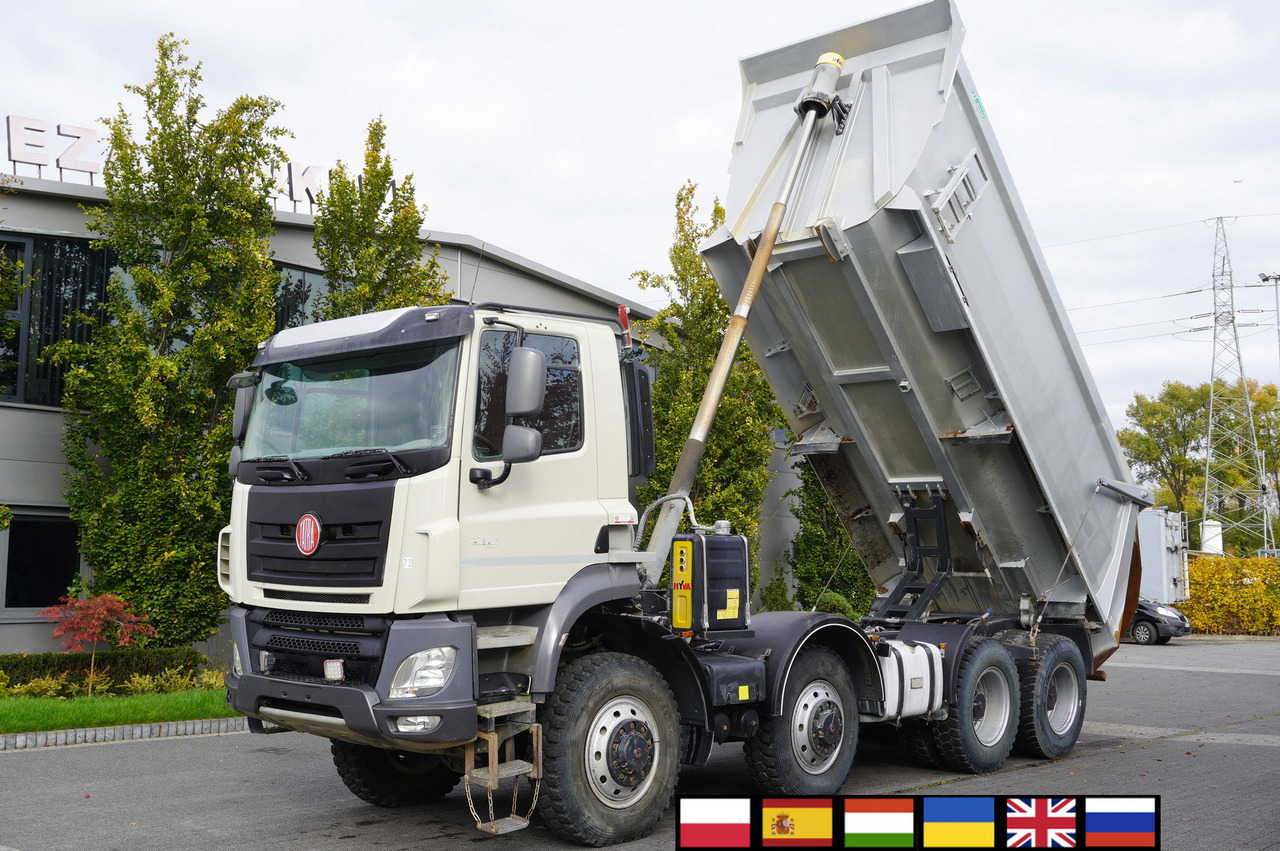TATRA Phoenix 8x8 Twin-Steer Quad/A dump truck / 30 tho. km - Kiper sa krutom šasijom/ Kiper za kamen: slika 1 TATRA Phoenix 8x8 Twin-Steer Quad/A dump truck / 30 tho. km - Kiper sa krutom šasijom/ Kiper za kamen: slika 1