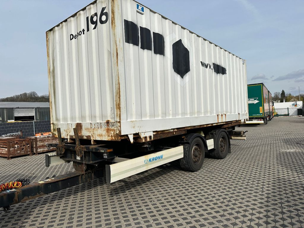 Krone ZZ 18- BDF Containerchassi Scheibenbremsen - - Prikolica za prevoz kontejnera/ Prikolica sa promenjivim sandukom: slika 2 Krone ZZ 18- BDF Containerchassi Scheibenbremsen - - Prikolica za prevoz kontejnera/ Prikolica sa promenjivim sandukom: slika 2