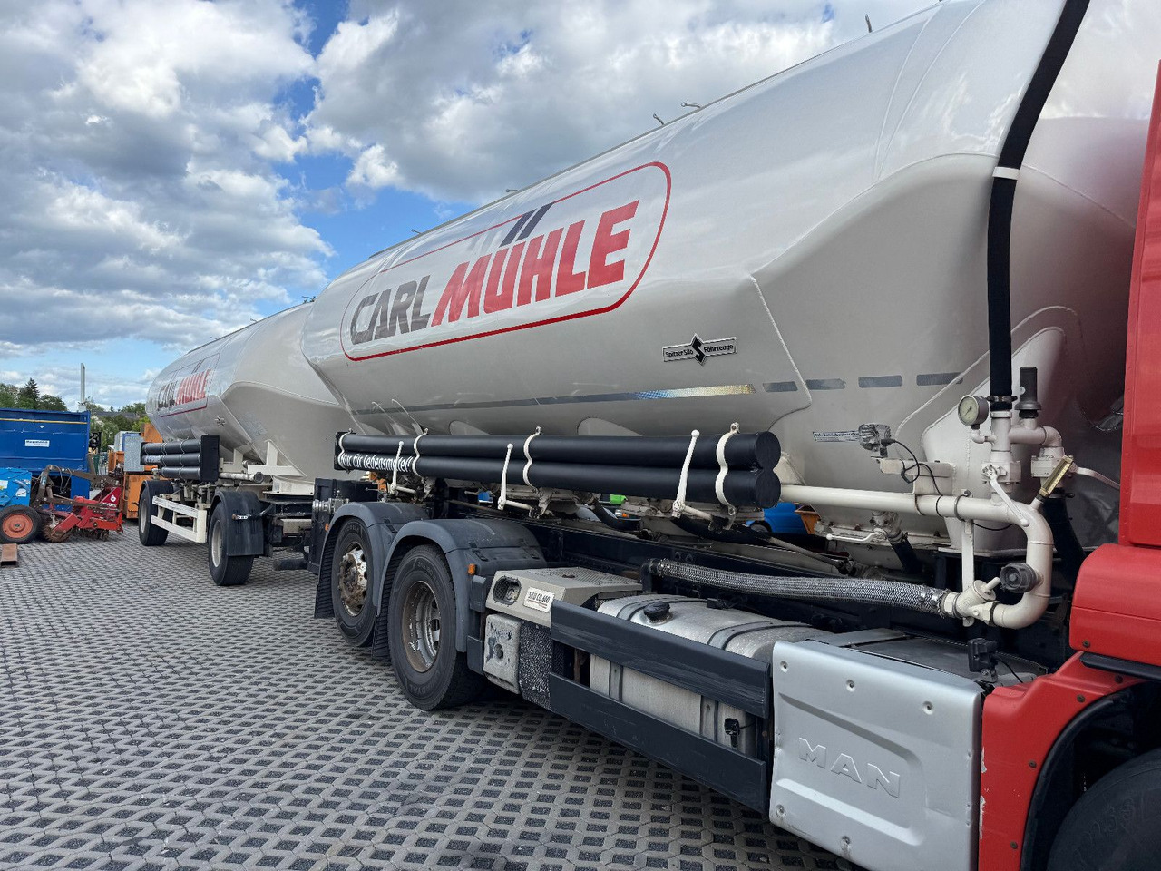 MAN TGS 26,440 Silo 31m³ Getreide Staub Rieselgüter - Vakuumska cisterna: slika 5 MAN TGS 26,440 Silo 31m³ Getreide Staub Rieselgüter - Vakuumska cisterna: slika 5