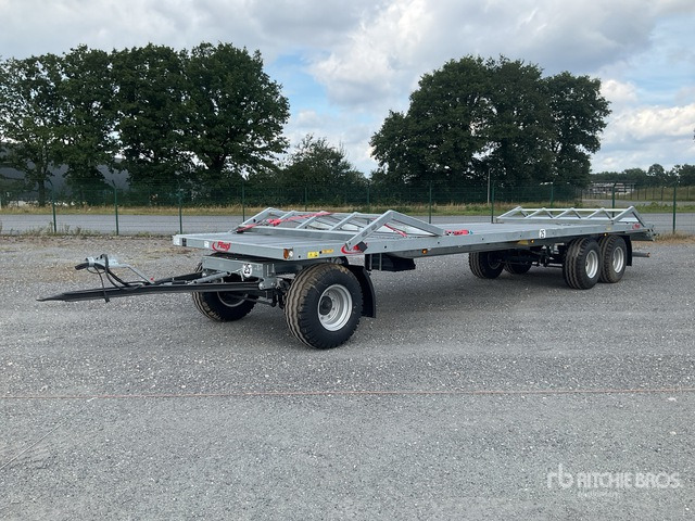 2022 Fliegl DPW180 Tri/A (Unused) Bale Wagon - Platformska prikolica za farmu: slika 1 2022 Fliegl DPW180 Tri/A (Unused) Bale Wagon - Platformska prikolica za farmu: slika 1