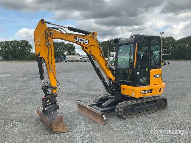 2022 JCB 36C-1 Mini Excavator:  <6.6t - Mini bager: slika 2 2022 JCB 36C-1 Mini Excavator:  <6.6t - Mini bager: slika 2