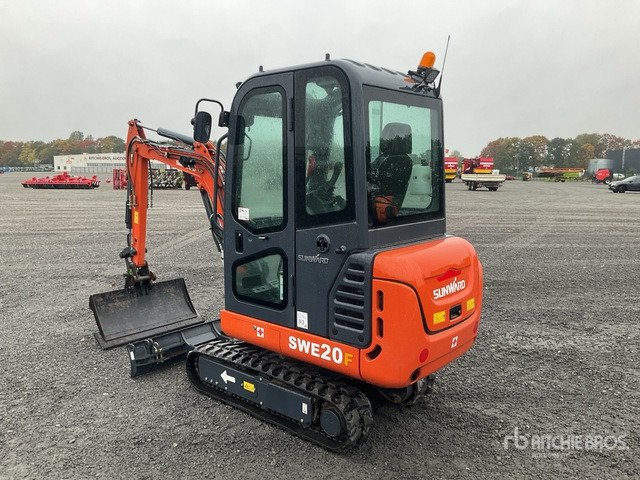 2024 Sunward SWE20F Mini Excavator: <6.6t - Mini bager: slika 3 2024 Sunward SWE20F Mini Excavator: <6.6t - Mini bager: slika 3
