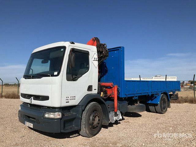 1999 Renault 250.18 1999 Palfinger PK12080 6360 kg ... Flatbed Truck with Crane - Kamion sa tovarnim sandukom, Kamion sa dizalicom: slika 4 1999 Renault 250.18 1999 Palfinger PK12080 6360 kg ... Flatbed Truck with Crane - Kamion sa tovarnim sandukom, Kamion sa dizalicom: slika 4