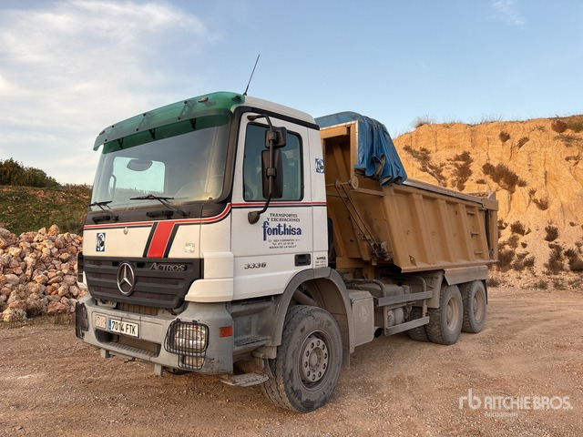 2007 Mercedes Benz Actros 3336K 6x4 T/A Dump Truck - Istovarivač: slika 2 2007 Mercedes Benz Actros 3336K 6x4 T/A Dump Truck - Istovarivač: slika 2