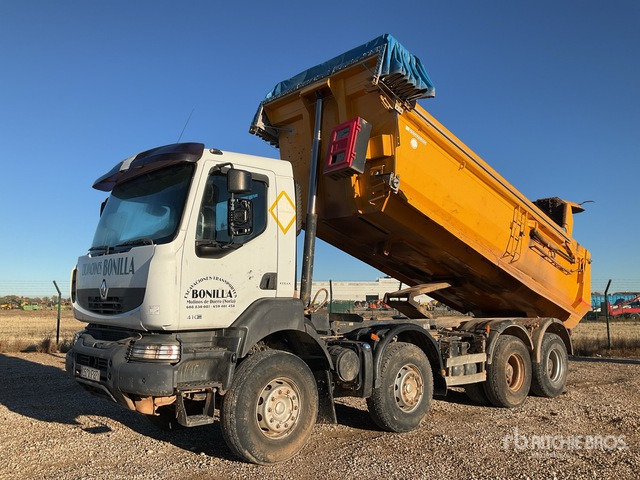 2007 Renault Kerax 410.42 8x4 Twin-Steer Tri/A Dump Truck - Istovarivač: slika 1 2007 Renault Kerax 410.42 8x4 Twin-Steer Tri/A Dump Truck - Istovarivač: slika 1