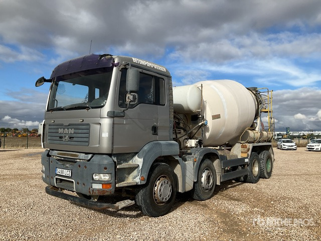 2008 MAN TGA H414FFDC 8x4 Mixer Truck - Mikser za beton: slika 2 2008 MAN TGA H414FFDC 8x4 Mixer Truck - Mikser za beton: slika 2