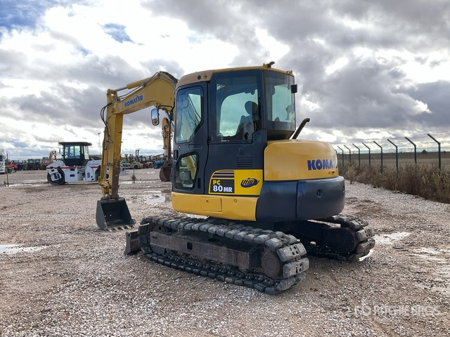2012 Komatsu PC80MR-3 Mini Excavator: <6.6t - Mini bager: slika 2 2012 Komatsu PC80MR-3 Mini Excavator: <6.6t - Mini bager: slika 2