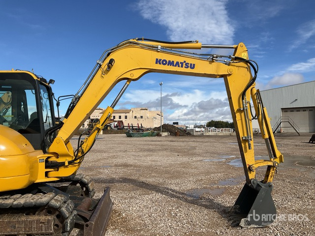 2012 Komatsu PC80MR-3 Mini Excavator: <6.6t - Mini bager: slika 5 2012 Komatsu PC80MR-3 Mini Excavator: <6.6t - Mini bager: slika 5