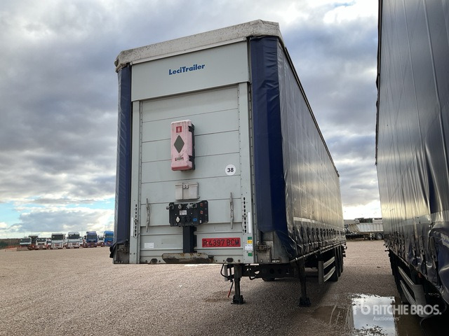 2012 Lecitrailer 3E20 Tri/A Curtain Side Trailer - Prikolica sa ceradom: slika 1 2012 Lecitrailer 3E20 Tri/A Curtain Side Trailer - Prikolica sa ceradom: slika 1