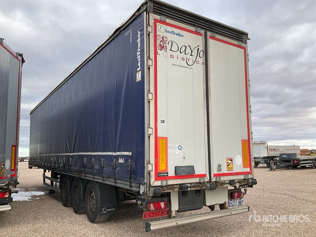 2012 Lecitrailer 3E20 Tri/A Curtain Side Trailer - Prikolica sa ceradom: slika 4 2012 Lecitrailer 3E20 Tri/A Curtain Side Trailer - Prikolica sa ceradom: slika 4