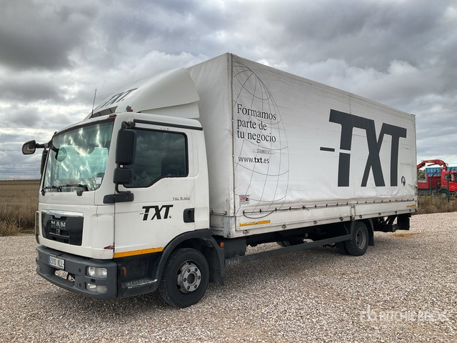 2012 M.A.N. TGL8.180 4x2 Curtain Side Truck - Kamion sa ceradom: slika 2 2012 M.A.N. TGL8.180 4x2 Curtain Side Truck - Kamion sa ceradom: slika 2