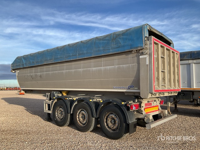 2022 Granalu S3NA Tri/A Aluminum End Dump Trailer - Prikolica istovarivača: slika 3 2022 Granalu S3NA Tri/A Aluminum End Dump Trailer - Prikolica istovarivača: slika 3
