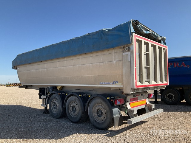 2022 Granalu S3NA Tri/A Aluminum End Dump Trailer - Prikolica istovarivača: slika 4 2022 Granalu S3NA Tri/A Aluminum End Dump Trailer - Prikolica istovarivača: slika 4
