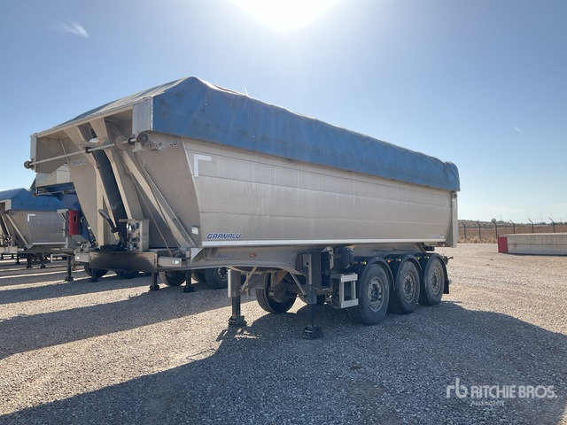 2022 Granalu S3NA Tri/A Aluminum End Dump Trailer - Prikolica istovarivača: slika 2 2022 Granalu S3NA Tri/A Aluminum End Dump Trailer - Prikolica istovarivača: slika 2