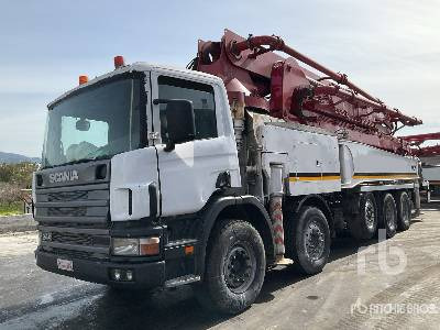 SCANIA PC124 C420 2005 KCP KCP48ZX200 48 m on 10x ... - Auto pumpa za beton: slika 1 SCANIA PC124 C420 2005 KCP KCP48ZX200 48 m on 10x ... - Auto pumpa za beton: slika 1