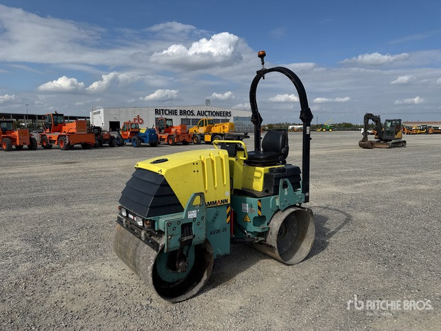 2009 Ammann AV26-2 Rullo vibrante tandem - Valjak za puteve: slika 1 2009 Ammann AV26-2 Rullo vibrante tandem - Valjak za puteve: slika 1